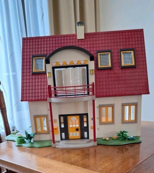 NIEUW GROOT INGERICHT PLAYMOBIL MODERNE VILLA COMPLEET MET E, Kinderen en Baby's, Speelgoed | Playmobil, Nieuw, Complete set, Ophalen of Verzenden