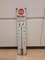 Emaille Reclamebord Hero Langcat Thermometer, Ophalen of Verzenden, Gebruikt, Reclamebord