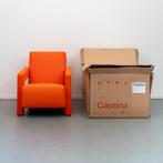 2 Cassina Utrecht fauteuil Oranje stof Nieuw