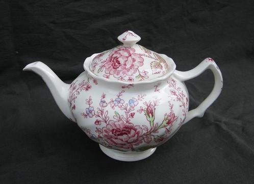 Johnson Brothers ROSE CHINTZ Puntgave theepot 0,9 ltr inhoud, Huis en Inrichting, Keuken | Servies, Zo goed als nieuw, Aardewerk