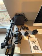 Fotocamera Nikon D50 set met 3 lenzen - opbergtas - statief, Ophalen, Gebruikt, Spiegelreflex, 4 t/m 7 keer