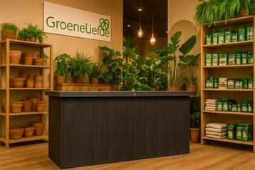 Toonbank balie bar van nieuw steigerhout  beschikbaar voor biedingen