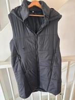 Lange zwarte bodywarmer, Zwart, Maat 42/44 (L), Ophalen of Verzenden, Zo goed als nieuw