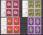 Nieuw Guinea NVPH nr. 57-60 Postfris in blokken van vier, Verzenden, Postfris, Nieuw-Guinea