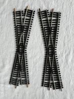 Lima rails H0 3038/39/40 SX-DX kruising (Prijs per stuk), Hobby en Vrije tijd, Modeltreinen | H0, Gebruikt, Gelijkstroom, Rails