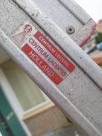 Lader 2x 14 treden, Doe-het-zelf en Verbouw, Ladders en Trappen, Ophalen, Zo goed als nieuw, 4 meter of meer