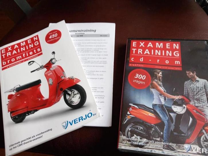 Bromfiets Theorieboek + CD-ROM Verjo, Boeken, Studieboeken en Cursussen, Zo goed als nieuw, Niet van toepassing, Ophalen of Verzenden