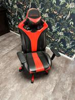 Gaming bureaustoel, Huis en Inrichting, Bureaustoelen, Ophalen, Zwart, Zo goed als nieuw, Gaming bureaustoel