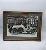 Antieke Foto's  jaren 30. Vrouw & Auto, Ophalen of Verzenden