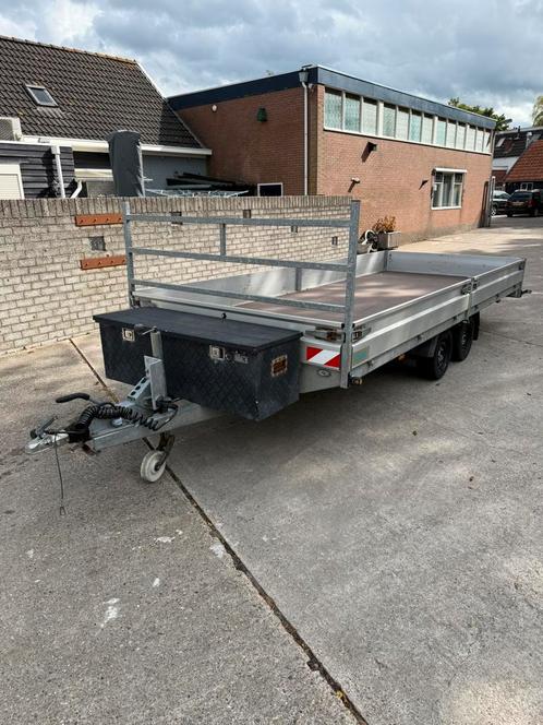 Hapert azure H2 paraboolvering 3500kg, Auto diversen, Aanhangers en Bagagewagens, Zo goed als nieuw, Ophalen