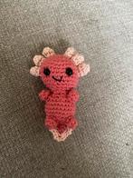 Gehaakte axolotl knuffel, amigurumi, Ophalen of Verzenden, Nieuw, Haken
