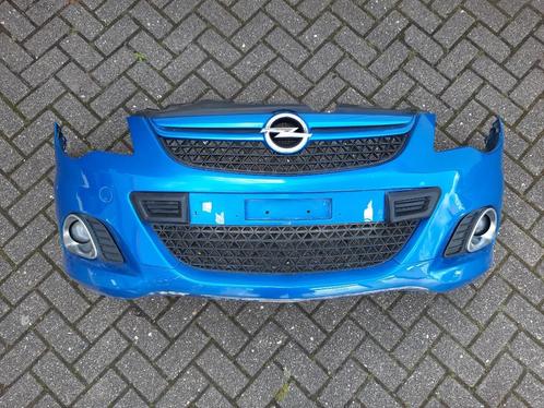 2x facelift voorbumper opel corsa d OPC, arden bleu & zilver, Auto-onderdelen, Carrosserie en Plaatwerk, Bumper, Opel, Voor, Ophalen of Verzenden