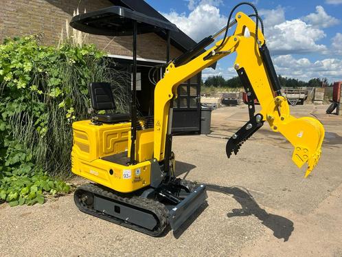 Nieuw minigraver benzine met klem!, Zakelijke goederen, Machines en Bouw | Kranen en Graafmachines, Graafmachine, Ophalen