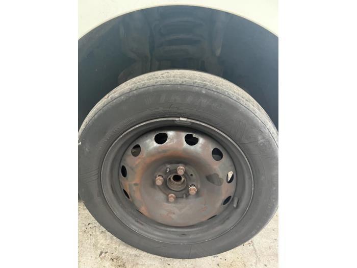 Schokdemperpoot rechts-voor van een Peugeot Bipper, Auto-onderdelen, Ophanging en Onderstel, Peugeot, Gebruikt, 3 maanden garantie