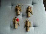KERSTENGELTJES, STRO, 4 X, Ophalen of Verzenden, Zo goed als nieuw