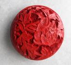 Mooi rond Cinnabar doosje, Ophalen of Verzenden