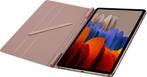 Samsung Book Hoesje - Samsung Tab S7 / S8 - 11 inch - Roze, Ophalen of Verzenden, Zo goed als nieuw, Bescherming voor- en achterkant