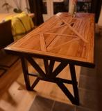Eiken eetkamertafel, Huis en Inrichting, Tafels | Eettafels, Ophalen, Eikenhout, 50 tot 100 cm, Vijf personen of meer