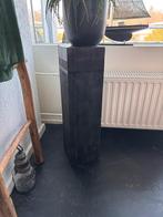 Zwarte Meerpaal - Plantenstandaard, Ophalen, Tafelpoot, Gebruikt, 50 tot 100 cm