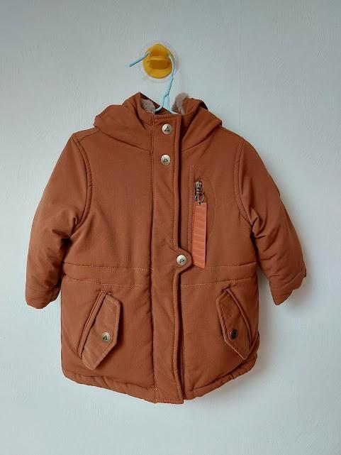 Ammehoela winterjas 6/12M 74, Kinderen en Baby's, Babykleding | Maat 74, Zo goed als nieuw, Jongetje of Meisje, Jasje, Ophalen of Verzenden