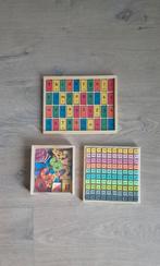 Houten Letterbak en magnetische cijfers, Kinderen en Baby's, Ophalen of Verzenden, Zo goed als nieuw, Rekenen