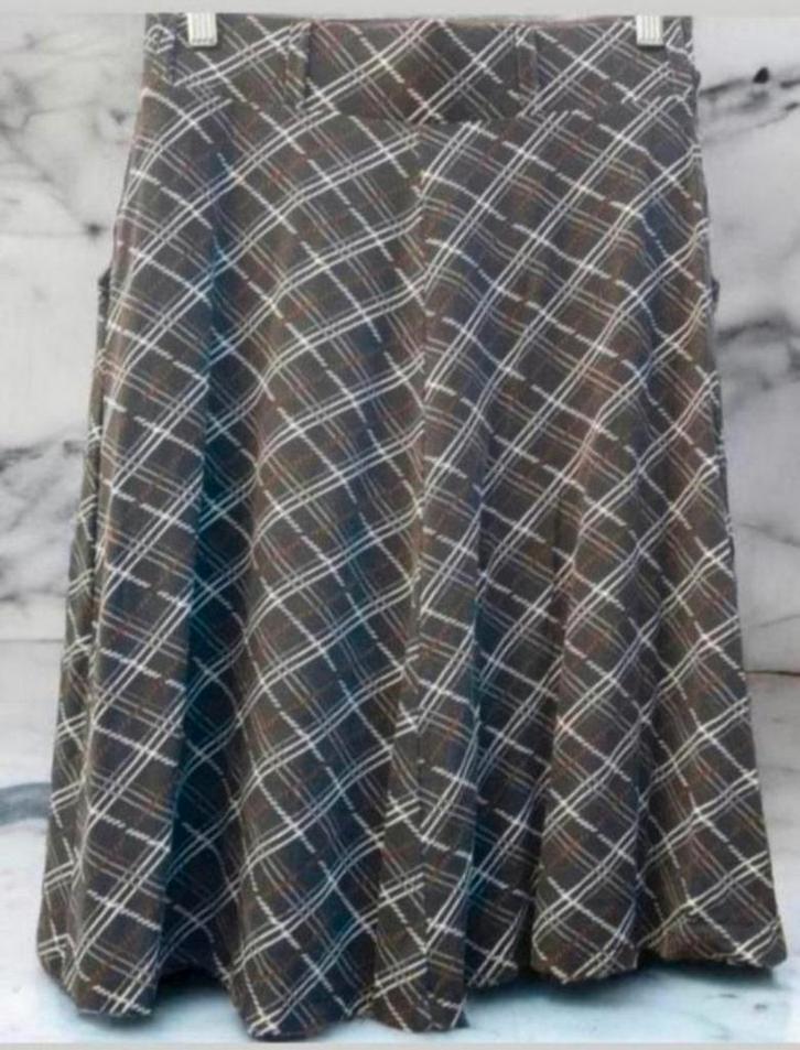 ✨️RIVER WOODS Rok Maat S - Met BUNDELKORTING‼️✨️, Kleding | Dames, Rokken, Zo goed als nieuw, Maat 36 (S), Bruin, Boven de knie