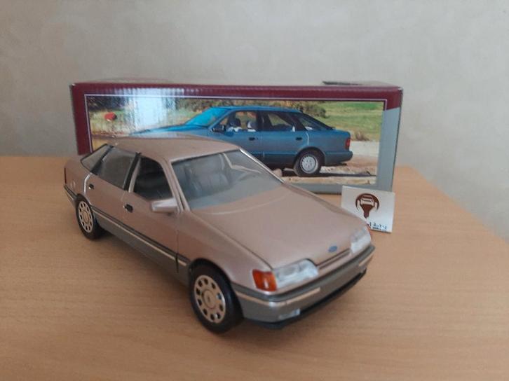 Ford Scorpio mk1 hatchback bruin-metallic Schabak 1:25, Hobby en Vrije tijd, Modelauto's | 1:24, Nieuw, Auto, Overige merken, Ophalen of Verzenden