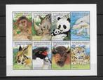 Comoren dieren 1999 postfris vogel pinguin panda dolfijn, Postzegels en Munten, Postzegels | Thematische zegels, Ophalen of Verzenden