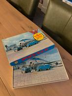 King Puzzel 160 stukjes - Compleet - vliegveld, vliegtuig, Ophalen of Verzenden, Minder dan 500 stukjes, Zo goed als nieuw, Legpuzzel