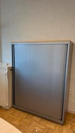 Stalen roldeurkast/ achiefkast, Ophalen, Gebruikt, 100 tot 150 cm, Metaal