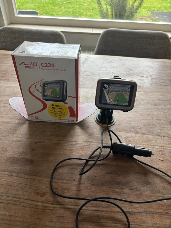Mio Digi walker C220 navigatie auto, Auto diversen, Autonavigatie, Gebruikt, Verzenden