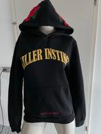 In gold we trust hoodie met leuke voor en achterkant xs, In gold we trust, ., Zwart, Ophalen of Verzenden