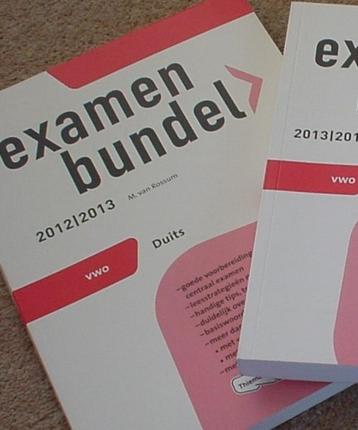 Oefenbundel/Examenbundel Duits VWO 2012/2013 - nieuw beschikbaar voor biedingen