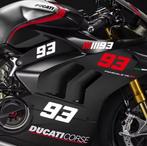 MotoGP Marquez 93 Ducati Corse motor stickerset, Verzenden