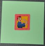 kaart met geborduurde Rosie the Riveter (1816), Ophalen of Verzenden, Nieuw, Overige thema's
