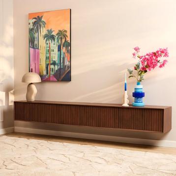 Tv meubel madison walnut 240 cm  beschikbaar voor biedingen