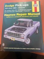 Dodge Haynes Reparatiehandleiding 1974-1993, Ophalen of Verzenden