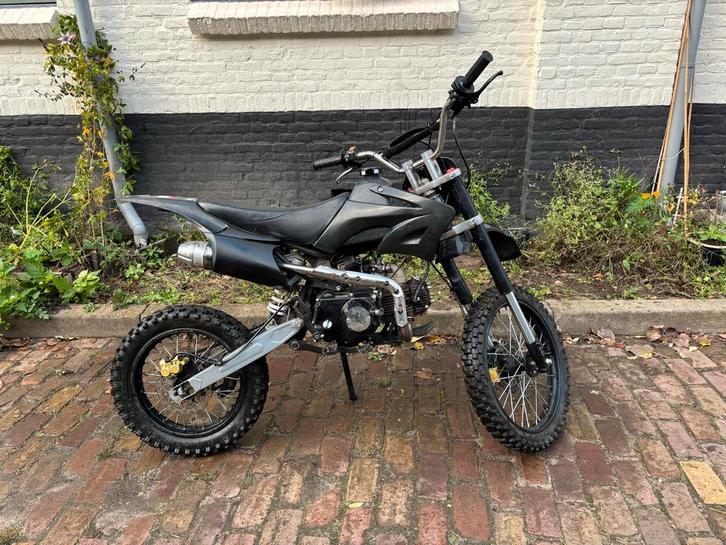 Pitbike 125cc 4 takt, Fietsen en Brommers, Brommers | Crossbrommers, Gebruikt, Overige merken, Ophalen
