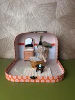 Mini poppenhuis in koffertje, Ophalen of Verzenden, Nieuw