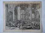 Gravure Beeldenstorm Vlaanderen en Brabant J. Luyken 1679, Antiek en Kunst, Kunst | Etsen en Gravures, Verzenden