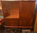 Vintage houten kast, Ophalen, Gebruikt, 100 tot 150 cm, 25 tot 50 cm