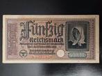 50 Reichsmark Duitsland WWII, Ophalen of Verzenden, Duitsland, Los biljet