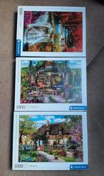 3 Clementoni Puzzels - 1000 Stukjes - Nieuw, Ophalen of Verzenden, 500 t/m 1500 stukjes, Nieuw, Legpuzzel