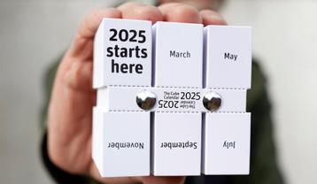 The cube calendar 2025 new beschikbaar voor biedingen