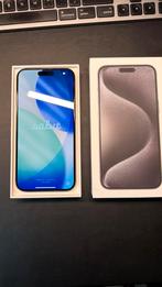 iPhone 15 Pro Max + Hoesje KRASLOOS 256 GB BLACK TITANIUM, 256 GB, Zwart, IPhone 15 Pro Max, Ophalen of Verzenden