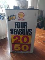 Shell Olieblik Four Seasons 20W50 - 5 Liter, Ophalen of Verzenden, Gebruikt