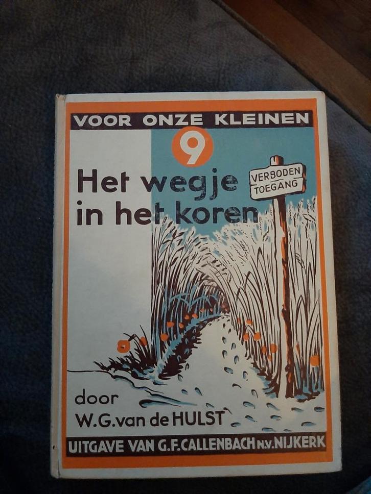 Het Wegje in het Koren - W.G. van de Hulst, Antiek en Kunst, Antiek | Boeken en Bijbels, Ophalen of Verzenden