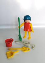 Playmobil schoonmaakster met stofzuiger bezem etc 3315 (1976, Ophalen of Verzenden, Gebruikt, Complete set