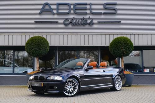 BMW 3 Serie M3 cabrio E46 SMG Nederlandse Auto Dealer Onderh, Auto's, BMW, Bedrijf, Te koop, 3-Serie, ABS, Airbags, Airconditioning