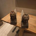 Set haardbokken, Ophalen of Verzenden, Gebruikt, Houthaard